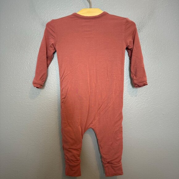 SAINT HAVEN micro modal snuggle up one piece romper size 0-3 months - Picture 2 of 5